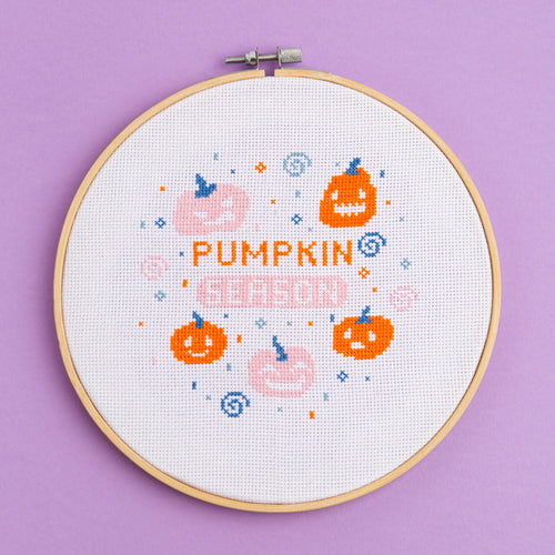 Halloween Club: Pumpkin Season Cross Stitch Kit