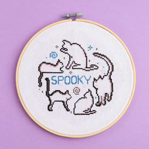 Halloween Club: Spooky Cross Stitch Kit